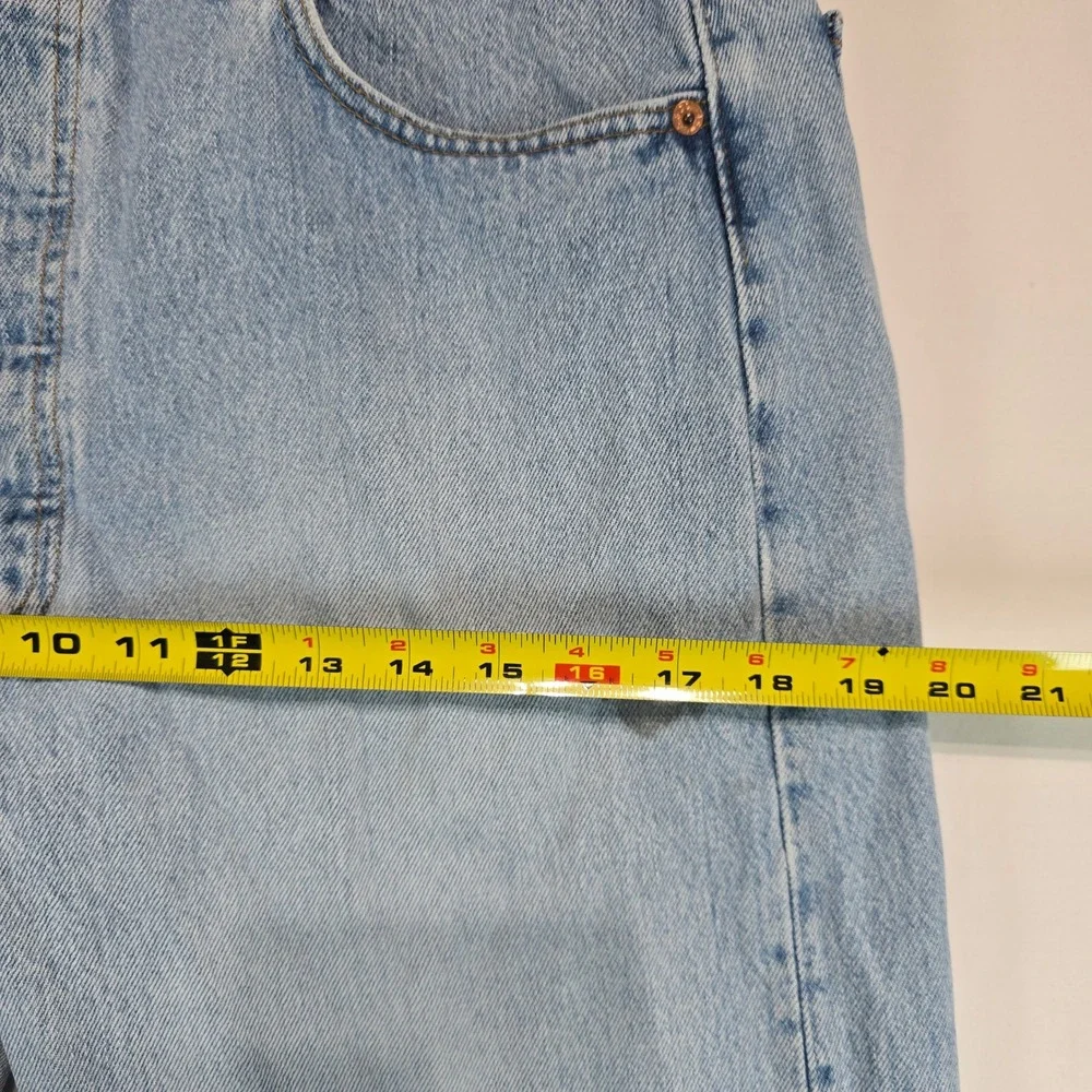 Vintage Levis 501 Jeans 36x32 Light Wash Button Fly Made in USA 1994 501-0149 - Picture 15 of 16